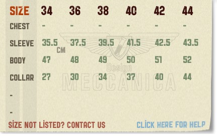 Lab-Gear merino trad jersey size chart